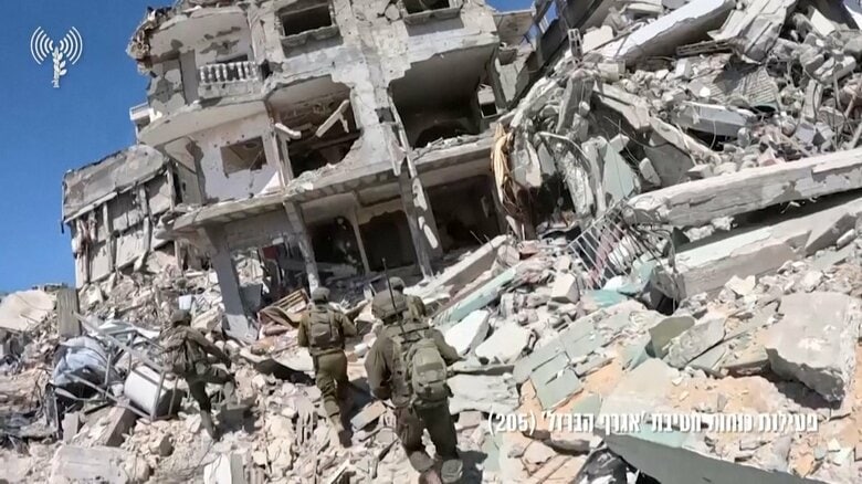 ガザ地区での軍事作戦拡大のため数万人の予備役を招集　ハマスのインフラを全て破壊し組織を壊滅させるとイスラエル軍が強調｜FNNプライムオンライン