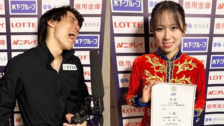 “帰還”した現役屈指のエンターテイナー・大島光翔、女子は悔しさをバネに1年間奮闘してきた大江夢渚がともに関東ブロック初優勝【関東選手権・結果】｜FNNプライムオンライン