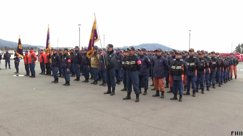 緊急消防援助隊は任務を終え、全ての陸上部隊が撤収（岩手・陸前高田市 19日午前）