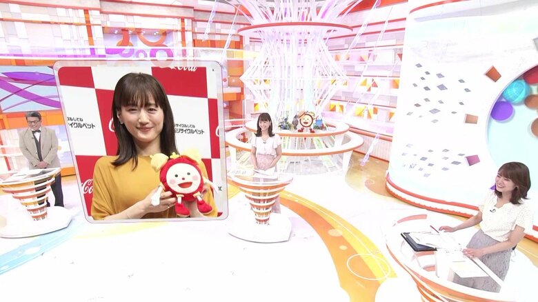 めざましテレビのスタジオ