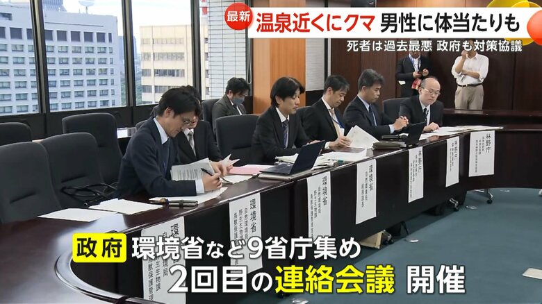 2回目の連絡会議を開催した政府