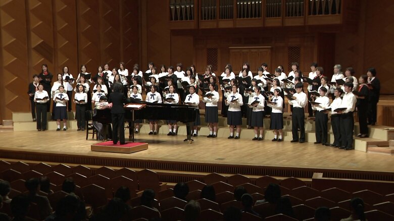 秋田北高校音楽部とOGによる50回目の定期演奏会（秋田市・5月）