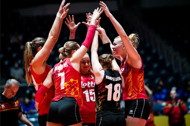 欧州の実力国・ベルギー（写真：©️FIVB）