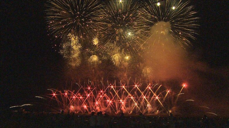 ぎおん柏崎祭り 海の大花火大会
