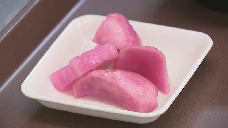 以前から人気だった赤カブの漬け物