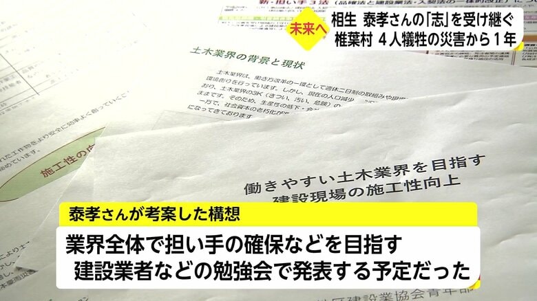 泰孝さんが考案した構想