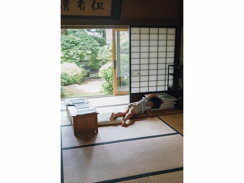 まさに「宿題が終わらない」が伝わってくる写真（提供：はら かずあきさん）