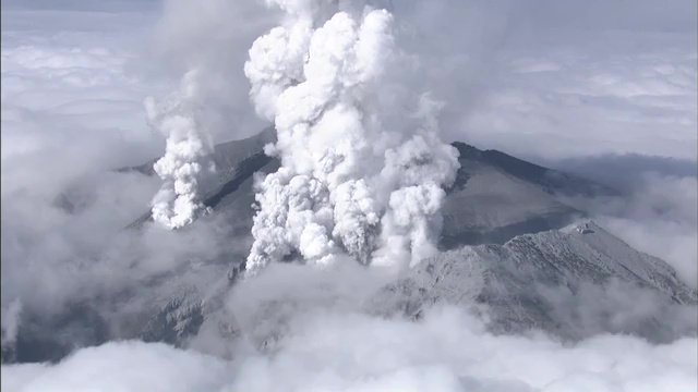 御嶽山の噴火（2014年9月）
