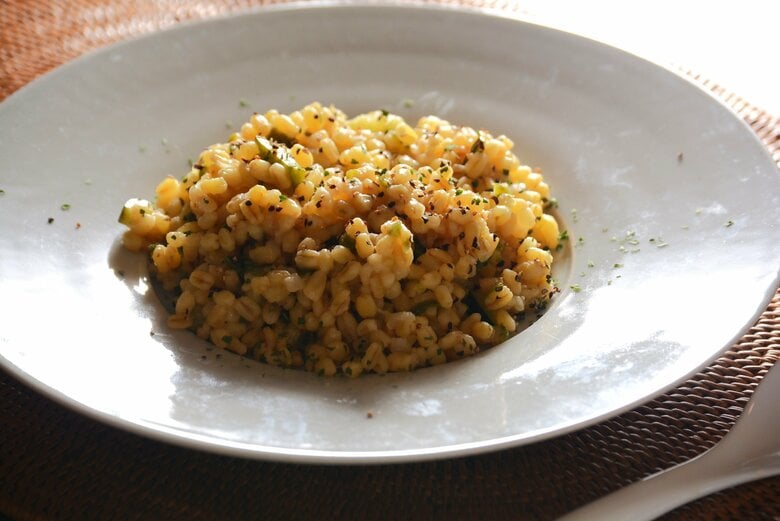 作ってみた野菜ピラフ