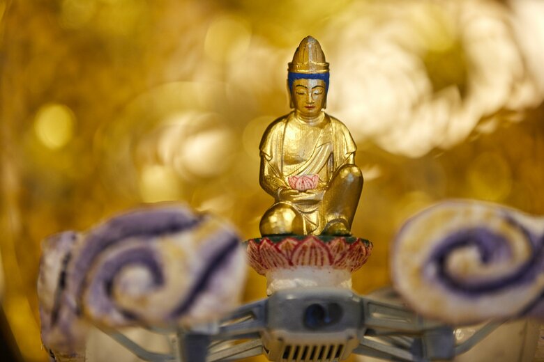 二号機観音菩薩（撮影：町田益宏さん　提供：三浦耀山さん）