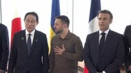 ゼレンスキー大統領がG7参加…ウクライナ情勢を協議　午後、日米首脳と個別会談へ