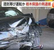 「酔いは覚めたと」58歳の栃木県議員を酒気帯び運転などの疑いで逮捕…中央分離帯に衝突も通報せず「逃げるつもりなかった」一部否認