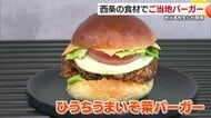 「高校生にしかできない味を」西条農業高校の生徒が地元食材を使ったご当地バーガーを開発【愛媛発】