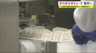 「小麦粉・肉」不使用の冷凍ギョーザ 秋田から欧米へ出荷