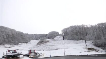 冬の観光シーズンへ　森吉山阿仁スキー場、6日オープン予定　関係者が安全祈願と救助訓練　秋田・北秋田市