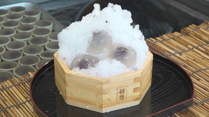 夏の風物詩同士の“掛け算”…水まんじゅう×かき氷で「水まん氷」 水の都で世代超え愛される逸品の誕生秘話