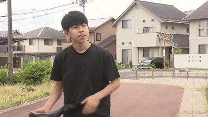 日本で初めて成功「車体回転900度」　大技を武器に一輪車の世界大会へ　福島市の高校生2年生・佐藤歩緒さん