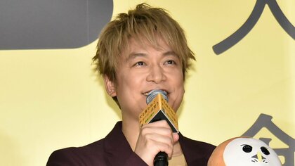 香取慎吾 「ゲン担ぎ・破壊王」襲名…もフクロウに「ビクッ！」キュートな一面で即返上！？