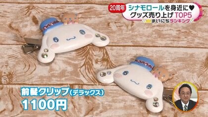 今年で20周年「シナモロールグッズ」売り上げTOP5……第1位は毎日使える