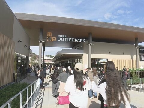 ペット連れにも優しい…『三井アウトレットパーク岡崎』4日正式オープン 180店舗のうちグルメ関連45店舗