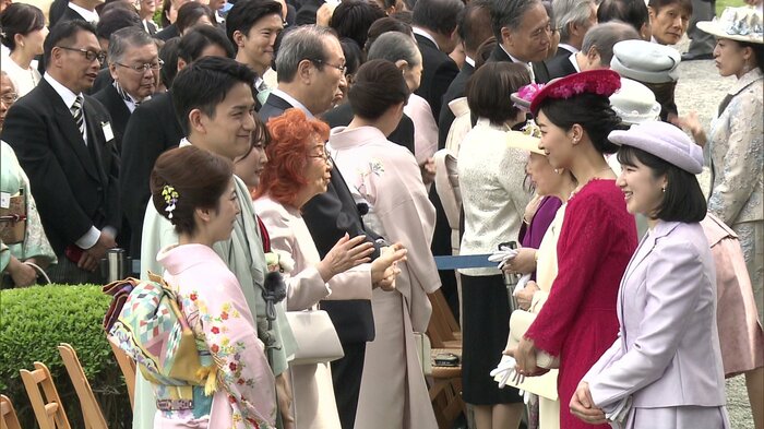 三浦璃来選手・木原龍一選手と懇談される愛子さま