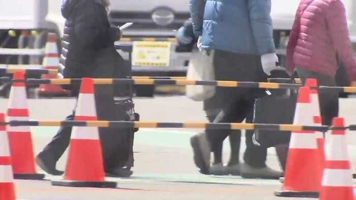 クルーズ船を下船した乗客を心配する声もあった(画像は2020年2月当時)