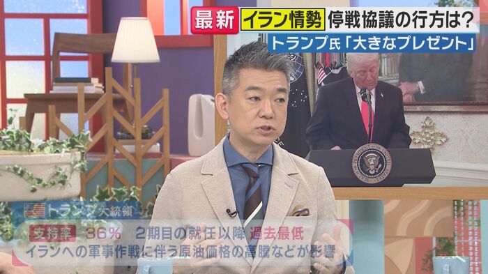 橋下徹氏（関西テレビ「旬感LIVE とれたてっ！」より）