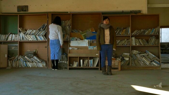 「春をかさねて」の終盤シーンは大川小学校で撮影された(©Sonomi Sato)