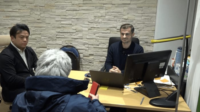 これまでの厳しい道程を感じさせず、現状を答えてくれた