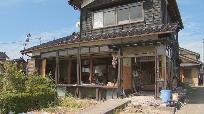 大規模半壊と判定された家