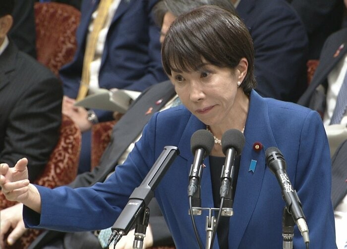 「存立危機事態」について答弁する高市早苗首相（衆院予算委員会・11/7）