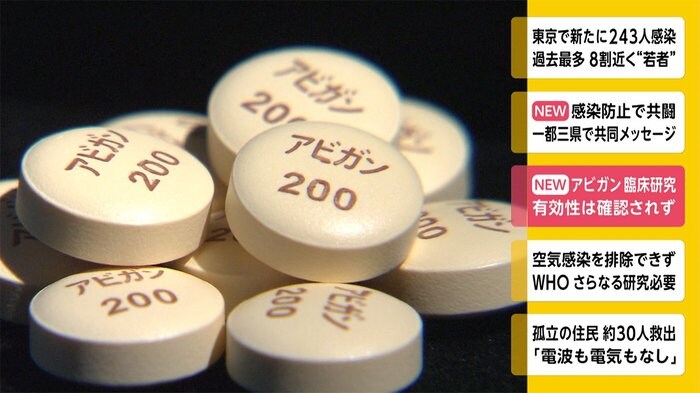 アビガン 臨床研究 有効性は確認されず