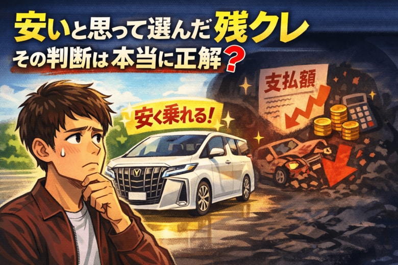 【調査】安いと思って選んだ残クレ、その判断は本当に正解？　残クレ利用者の7割が仕組みを十分理解せず契約　「月々の安さ」で選ばれる車購入の落とし穴