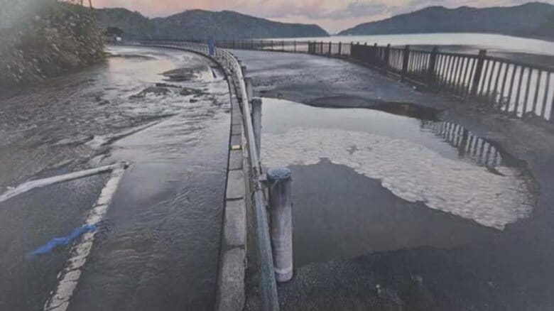 【速報】本島中南部地域で24日正午以降に断水の見込み　大宜味村塩屋で導水管が破裂｜FNNプライムオンライン