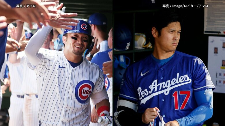 鈴木誠也が13号スリーランホームラン　日本選手4人目メジャー通算100号達成　大谷翔平は1番・指名打者で先発出場　二刀流はお預け｜FNNプライムオンライン