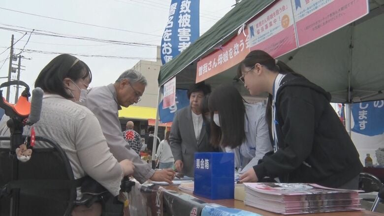 曽我ひとみさんが拉致被害者の早期救出を求め署名活動「絶対に助け出すから諦めないで」高校生も協力　新潟・佐渡｜FNNプライムオンライン
