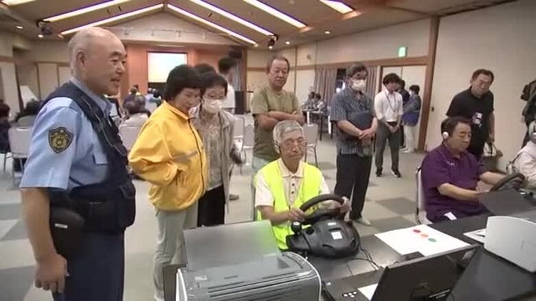 高齢者対象の交通安全講習会　西和賀町で開催　岩手県内に死亡事故多発注意報　｜FNNプライムオンライン