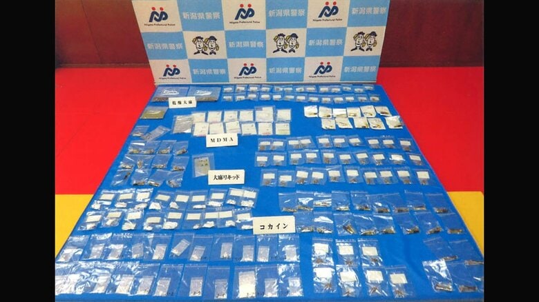 ”トクリュウ”による犯罪か…愛知拠点で活動する麻薬密売グループ5人とその客10人を検挙　SNSで隠語を用いて密売か　新潟｜FNNプライムオンライン