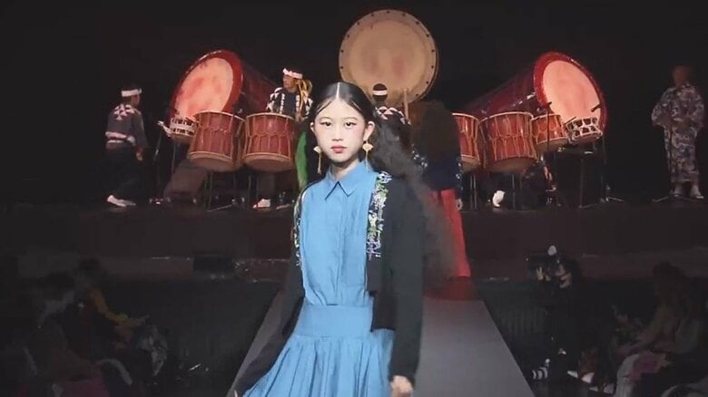 日本の伝統文化にエンタメまで融合「ケイタ・マルヤマ」が新たなファッションショーにこめた思い｜FNNプライムオンライン