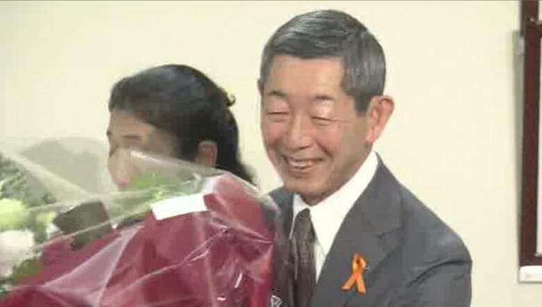 【速報】呉市長選　現職・新原芳明氏(75)が当選　3選果たす｜FNNプライムオンライン