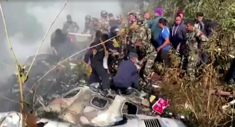 【速報】ネパールで旅客機墜落　72人搭乗…外国人が10人以上｜FNNプライムオンライン