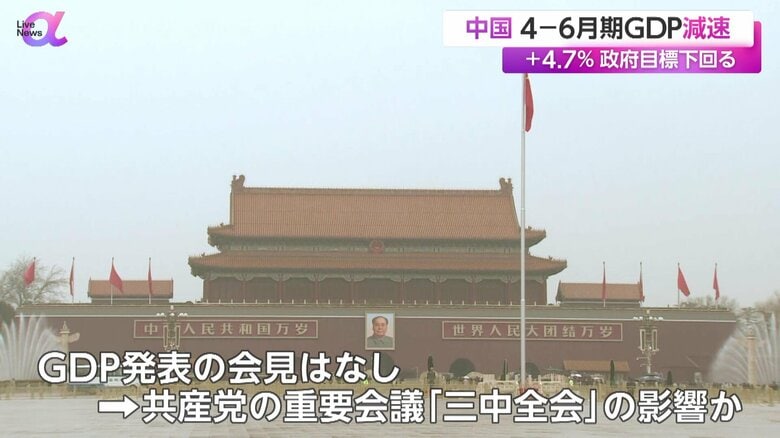 中国では15日から共産党の重要会議「三中全会」が始まった