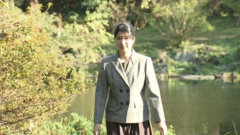 11月14日　御所内庭にて