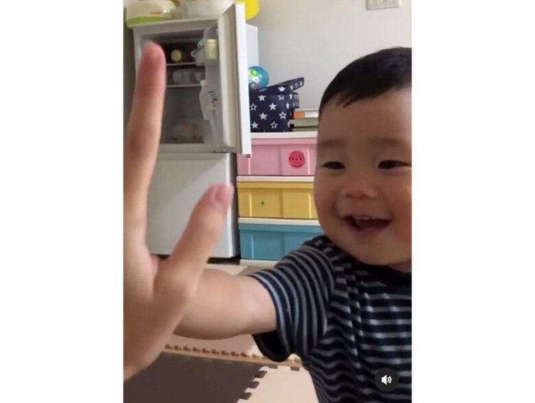 成功のハイタッチ（提供：airiさん）