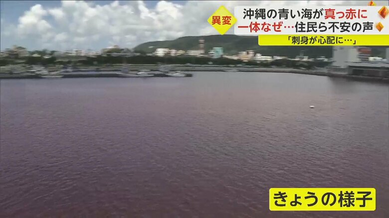 6月27日朝は真っ赤に…