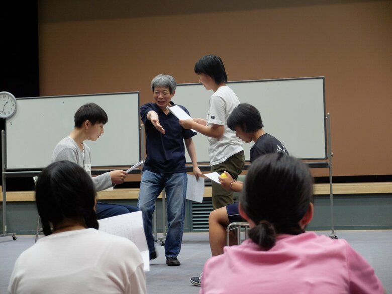 演劇教育には他者・異文化を理解する効果がある（写真提供：豊岡市民プラザ）