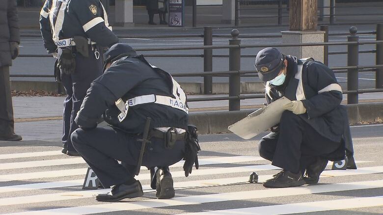 事件現場　JR長野駅前
