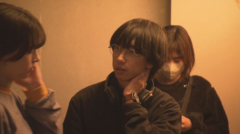 撮影現場での西山監督