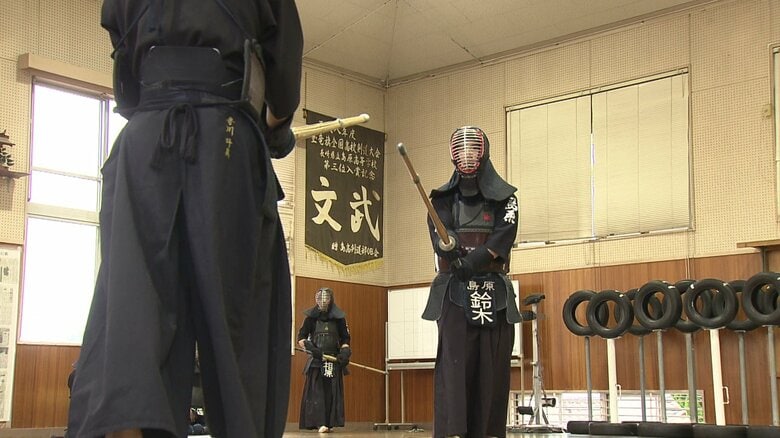 文武両道のもと集中して練習に取り組む