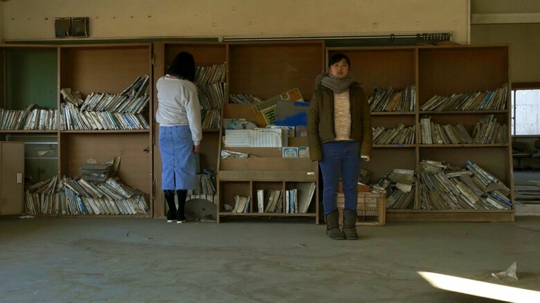 「春をかさねて」の終盤シーンは大川小学校で撮影された（©Sonomi Sato）